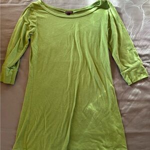 Elegant Lime Long Sleeve Top